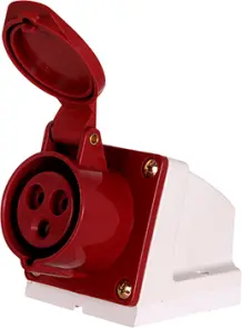 Силовая розетка стационарная e.socket.pro.3.16, 3п., 230В, 16А (113) №1