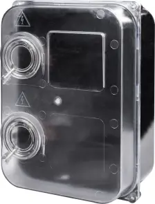 Корпус пластиковый e.mbox.stand.plastic.n.f3.прозрачный, под трехфазный счетчик, навесной, с комплектом метизов №1