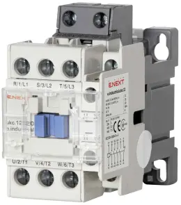 Контактор e.industrial.ukc.12.220, 12А, 220В, no+nc №1