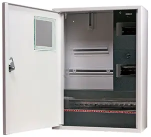 Корпус e.mbox.stand.n.f3.24.z.е металлический, под 3-ф. электронный счетчик, 24 мод., подвесной, с замком. №1