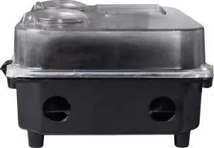 Корпус пластиковый e.mbox.stand.plastic.n.f3.прозрачный, под трехфазный счетчик, навесной, с комплектом метизов №5