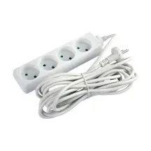 Удлинитель e.es.4.5.b 4 гнезда, 5м, без ж/к, baby protect