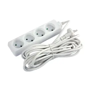 Удлинитель e.es.4.5.b 4 гнезда, 5м, без ж/к, baby protect №1