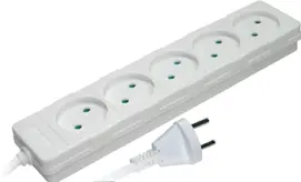 Удлинитель e.es.5.3.b 5 гнезд, 3м, без ж/к, baby protect