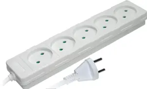 Удлинитель e.es.5.5.b 5 гнезд, 5м, без ж/к, baby protect №1