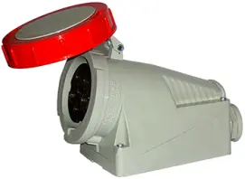 Силова розетка стаціонарна 3Р+N+Z, 400В, 32А, IP67