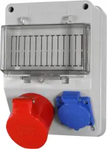 Монтажный набор 16А 3Р+N+Z 220/400V,16A 2P+Z 250V, клеммная колодка 5х4кв.мм