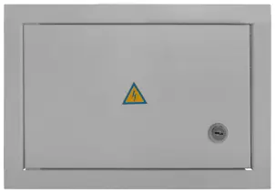 Корпус e.mbox.stand.w.12.z металлический, под встраиваемый 12 мод. с замком №3