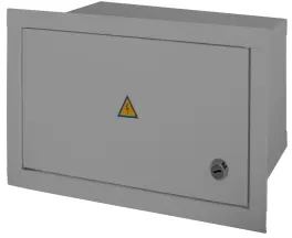 Корпус e.mbox.stand.w.15.z металлический, под встраиваемый 15 мод. с замком