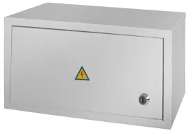 Корпус e.mbox.stand.n.15.z металлический, под 15 мод., навесной, с замком