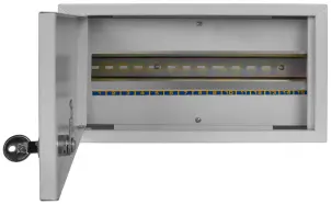 Корпус e.mbox.stand.n.15.z металлический, под 15 мод., навесной, с замком №3