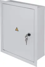 Корпус e.mbox.stand.w.24.z металлический, под встраиваемый 24 мод. с замком