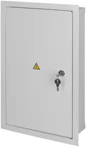 Корпус e.mbox.stand.w.36.z металлический, под встраиваемый 36 мод. с замком №2