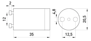 Стартер e.starter.s2.2 (2х22Вт, 127В) №2