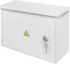Корпус e.mbox.stand.n.12.z металлический, под 12мод., герметичный IP54, навесной, с замком