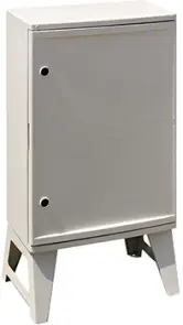 Корпус ударопрочный из АБС-пластика e.plbox.nap.500.700.245.3f.16m.8m.,blank, 500х700х245мм, IP65, с панелью под 3-фазный счетчик и 16 модулей и 8 розеток №1