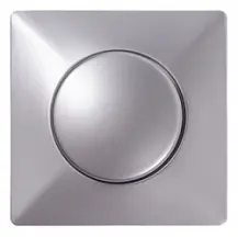 Панель e.lux.13011L.13006C.pn.aluminium светорегулятора с диском, "алюминий"