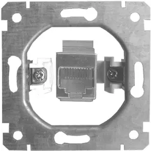 Механизм e.mz.14132.rj.12 розетки одинарной телефонной под Jack RJ12 №1