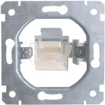 Механизм e.mz.16112.rj.45 розетки одинарной компьютерной под Jack RJ45