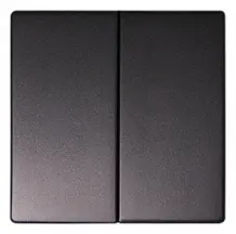 Клавіша e.lux.11021L.pn.anthracite подвійна "антрацит"