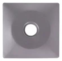 Панель e.lux.15111L.pn.tv.aluminium для розетки, "алюминий"
