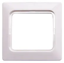 Рамка e.lux.12094L.1.fr.wp.white для вологозахищеної розетки, біла