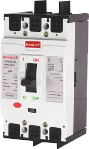 Силовой автоматический выключатель e.industrial.ukm.60Sm.32, 3р, 32А №1