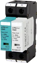 ПЗИП e.POII.1+1 класс II+III, 1 полюс + N-PE