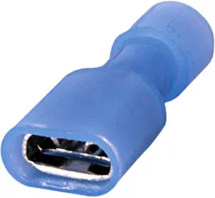 Наконечник-з'єднувач ізольований серії FN e.terminal.stand.fdfn2.250.blue (fn.f.1,5.2,5) 1,5-2,5 кв.мм "мама", 100шт №1
