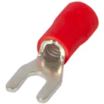 Ізольований наконечник вилковий e.terminal.stand.sv.2.3,2.red 1.5-2.5 кв.мм, червоний, 100шт