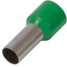 Изолированный втулочный наконечник e.terminal.stand.e1008.green 1,0 кв.мм, зеленый, 100шт