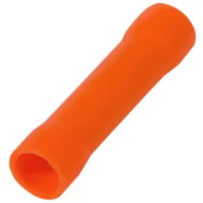 Гільза з'єднувальна ізольована e.splice.stand.rvt.5.orange 4-6 кв.мм, помаранчева, 100шт №1