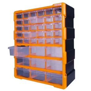 Органайзер пластиковий, e.toolbox.pro.21, 24" 39-секційний 381х157х475мм №1