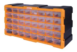 Органайзер пластиковый, e.toolbox.pro.23, 22" 40-секционный 497х157х250мм