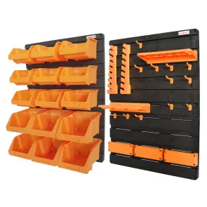 Органайзер для инструментов настенный,e.toolbox.pro.26, 35 элементов 825х210х585мм №2