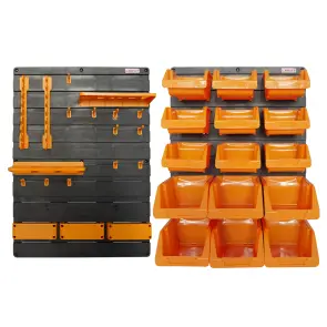 Органайзер для инструментов настенный,e.toolbox.pro.26, 35 элементов 825х210х585мм №3