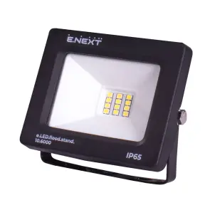 Прожектор світлодіодний e.LED.flood.stand.10.6000, 10Вт, 6000К №1