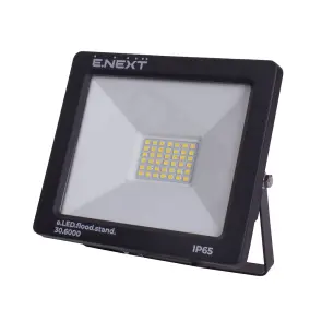 Прожектор світлодіодний e.LED.flood.stand.30.6000, 30Вт, 6000К №1