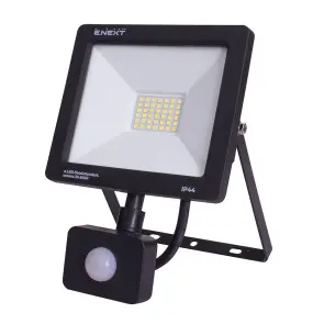 Прожектор світлодіодний з датчиком руху e.LED.flood.stand.sensor.30.6000, 30Вт, 6000К №1