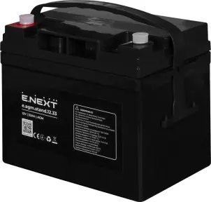 Акумуляторна батарея e.agm.stand.12.33 12В, 33Аг, AGM №1