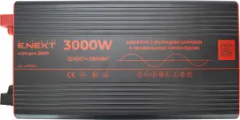 Інвертор з функцією зарядки e.inv.pro.3000 12/220В 3000Вт, чистий синус