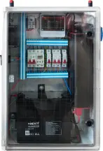 Шкаф бесперебойного питания e.ups.plbox.500/660, 500Вт, 660Вт*ч, IP44