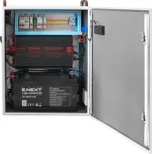 Шкаф бесперебойного питания e.ups.mbox.2000/1800, 2000Вт, 1800Вт*ч, IP44