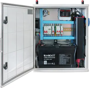 Шкаф бесперебойного питания e.ups.plbox.500/1200, 500Вт, 1200Вт*ч, IP44 №3
