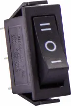 Переключатель клавишный e.switch.key.05, 3 pin, 1-0-2