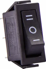 Переключатель клавишный e.switch.key.05, 3 pin, 1-0-2 №1