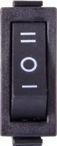 Переключатель клавишный e.switch.key.05, 3 pin, 1-0-2 №2