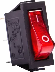 Переключатель клавишный e.switch.key.03, 3 pin, с индикацией №1