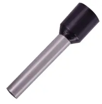 Ізольований наконечник втулковий e.terminal.stand.e4018.black 4,0 кв.мм, чорний, 100шт купити в Києві