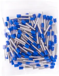 Изолированный втулочный наконечник e.terminal.stand.e2518.blue 2,5 кв.мм, синий, 100шт №3